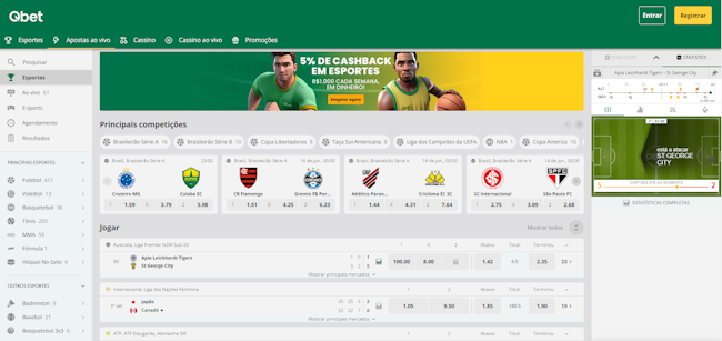 Os jogos de amanhã