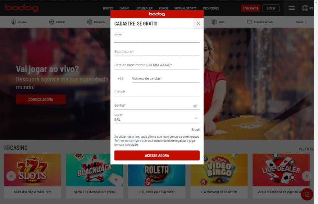 Site de apostas